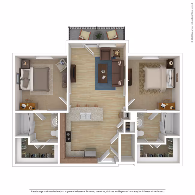 Unit 126B 126B floor plan